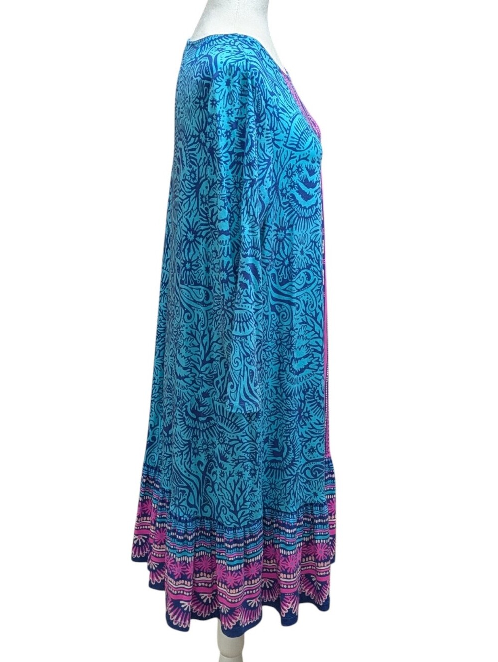Lily Pulitzer Ophelia Swing Dress Bermuda Blue Size XXL - Picture 5 of 10